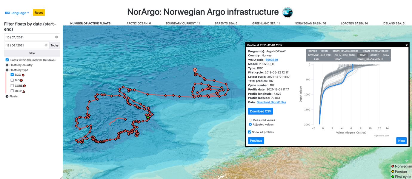 Screenshot Nor Argo map